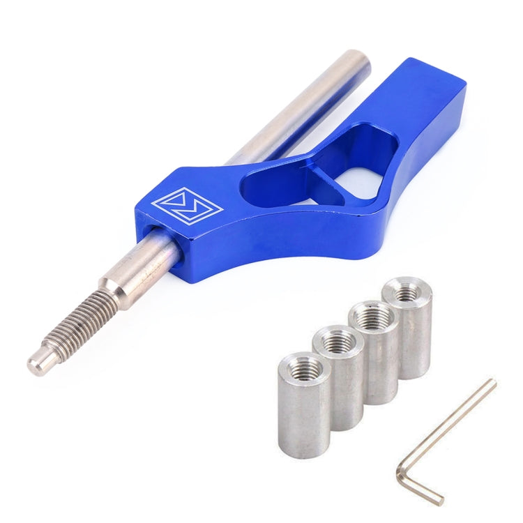 Car Modification Heightening Gear Shifter Extension Rod Adjustable Height Adjuster Lever Shift Lever with Adapters for Honda(Blue) - Shift Knob by PMC TechLife | Online Shopping South Africa | PMC TechLife | Buy Now Pay Later Mobicred