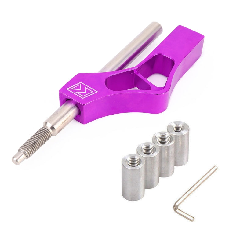 Car Modification Heightening Gear Shifter Extension Rod Adjustable Height Adjuster Lever Shift Lever with Adapters for Honda(Purple) - Shift Knob by PMC TechLife | Online Shopping South Africa | PMC TechLife | Buy Now Pay Later Mobicred