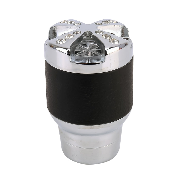 Universal Car Diamond Gear Shift Knob Modified Car Gear Shift Knob Auto Transmission Shift Lever Knob Gear Knobs(Silver) - Shift Knob by PMC TechLife | Online Shopping South Africa | PMC TechLife | Buy Now Pay Later Mobicred