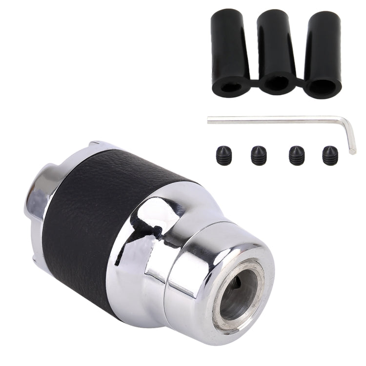 Universal Car Diamond Gear Shift Knob Modified Car Gear Shift Knob Auto Transmission Shift Lever Knob Gear Knobs(Silver) - Shift Knob by PMC TechLife | Online Shopping South Africa | PMC TechLife | Buy Now Pay Later Mobicred