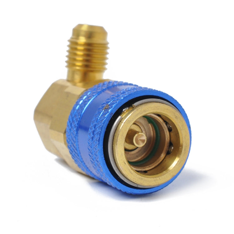 Car Air Conditioning Fluorine 90 Degree Quick Joints - Engine Fittings by PMC TechLife | Online Shopping South Africa | PMC TechLife | Buy Now Pay Later Mobicred