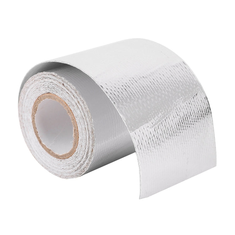 5m Exhaust Wrap Auto Motor Exhaust Heat Shield Aluminum Foil Paper Heat Resistant Wrap (Silver) - Exhaust Pipes by PMC TechLife | Online Shopping South Africa | PMC TechLife
