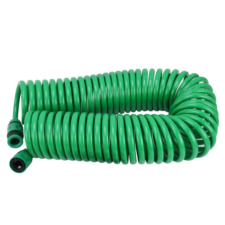 Garden Watering Series Spring Tube Hose Telescopic Spiral Pipe with Water Connector Adaptor and Connector, Length: 15m - Watering & Irrigation by PMC TechLife | Online Shopping South Africa | PMC TechLife | Buy Now Pay Later Mobicred