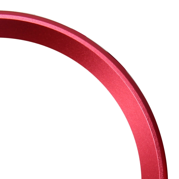 2 PCS Car Logo Decorative Circle Steering Wheel Decoration Ring Sticker Logo Car Styling Modification Car Front Logo Ring Decoration Rear Cover Trim Hood Emblem Rings for BMW 5 Series(Red) - Decoration Rings by PMC TechLife | Online Shopping South Africa | PMC TechLife | Buy Now Pay Later Mobicred