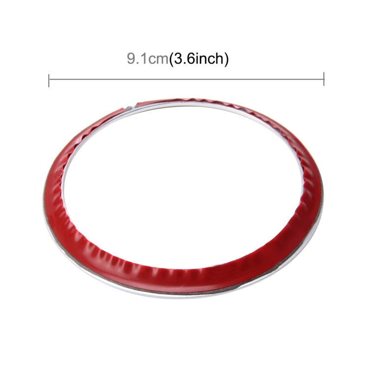 2 PCS Car Logo Decorative Circle Steering Wheel Decoration Ring Sticker Logo Car Styling Modification Car Front Logo Ring Decoration Rear Cover Trim Hood Emblem Rings for BMW 5 Series(Silver)