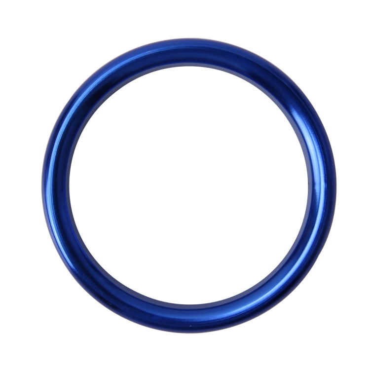 4 PCS Car Outlet Decorative Rings Aluminum Alloy Air Outlet Chrome Trim Ring Car Dashboard  Air Vents Cover Sticker Decoration for Audi A3(Blue) - Decoration Rings by PMC TechLife | Online Shopping South Africa | PMC TechLife | Buy Now Pay Later Mobicred