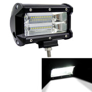 5 inch 18W 24 LED Water-resistant IP67 Two Bar Modified Off-road Lights Spotlight Light Car Work Lights, DC 9-48V(White Light)