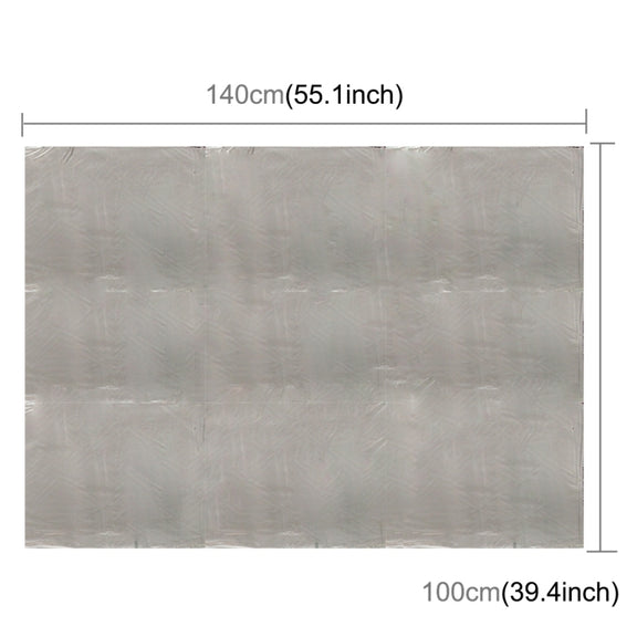 Car Hood Engine Noise Insulation Cotton Heat Water-resistant Self Adhesive Car Heat Sound Insulation Cotton, Size: 1m x 1.4m x 5mm