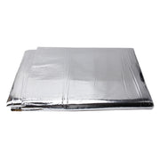 Car Hood Engine Noise Insulation Cotton Heat Water-resistant Self Adhesive Car Heat Sound Insulation Cotton, Size: 1m x 1.4m x 5mm
