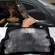 Car Hood Engine Noise Insulation Cotton Heat Water-resistant Self Adhesive Car Heat Sound Insulation Cotton, Size: 1m x 1.4m x 5mm