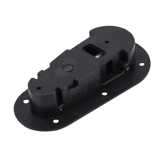 A Pair Car Carbon Fiber Cover Lock Modified Hood Lock General Racing Car Cover Lock(Black)