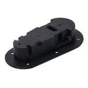 A Pair Car Carbon Fiber Cover Lock Modified Hood Lock General Racing Car Cover Lock(Carbon Grey)