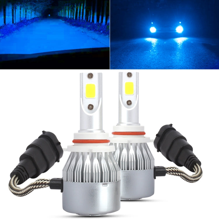 2 PCS 9005 18W 1800 LM 8000K IP68 Casnbus Constant Current Car LED Headlight with 2 COB Lamps, DC 9-36V(Ice Blue Light) - LED Headlamps by PMC TechLife | Online Shopping South Africa | PMC TechLife | Buy Now Pay Later Mobicred