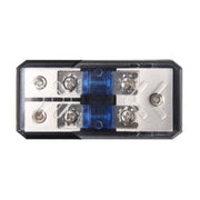Car Stereo Car Audio Fuse Holder Insurance 60A Car Audio Fuse Holder 1 in 2 Ways Car Auto Fuse Holder Blade Fuse Holder for Car Audio