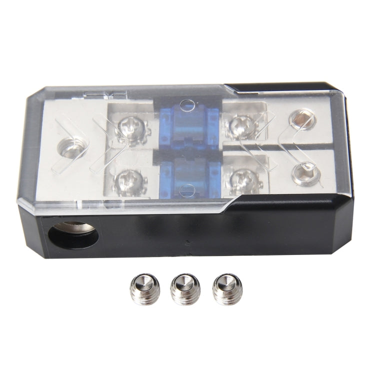 Car Stereo Car Audio Fuse Holder Insurance 60A Car Audio Fuse Holder 1 in 2 Ways Car Auto Fuse Holder Blade Fuse Holder for Car Audio - Fuse by PMC TechLife | Online Shopping South Africa | PMC TechLife | Buy Now Pay Later Mobicred