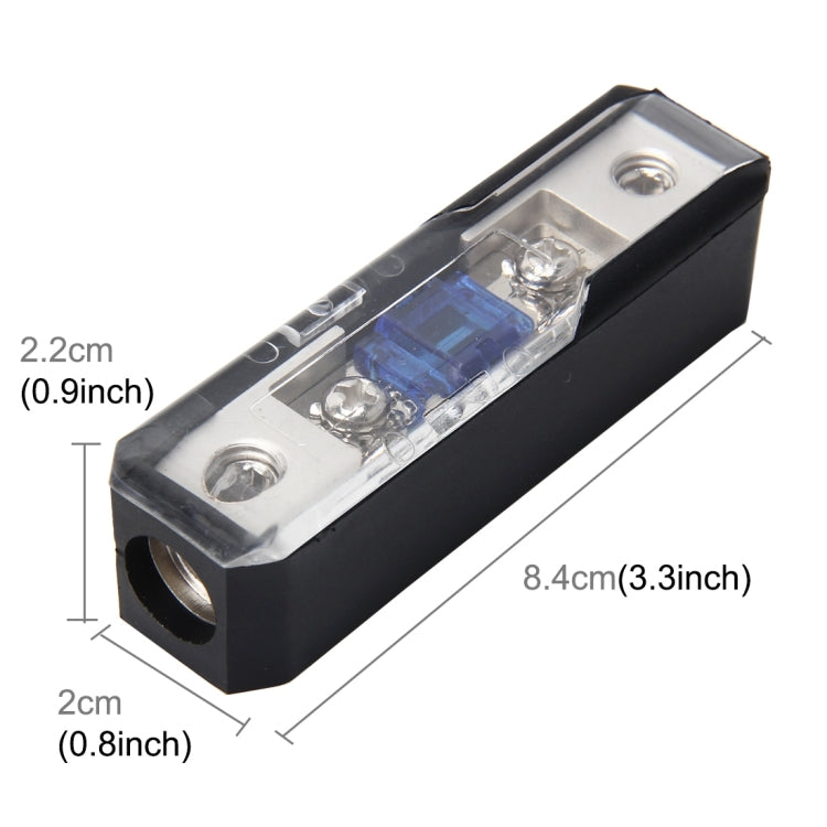 Car Stereo Car Audio Fuse Holder Insurance 60A Car Audio Fuse Holder Car Auto Fuse Holder Blade Fuse Holder for Car Audio - Fuse by PMC TechLife | Online Shopping South Africa | PMC TechLife | Buy Now Pay Later Mobicred