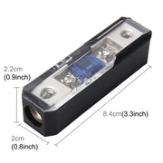 Car Stereo Car Audio Fuse Holder Insurance 60A Car Audio Fuse Holder Car Auto Fuse Holder Blade Fuse Holder for Car Audio