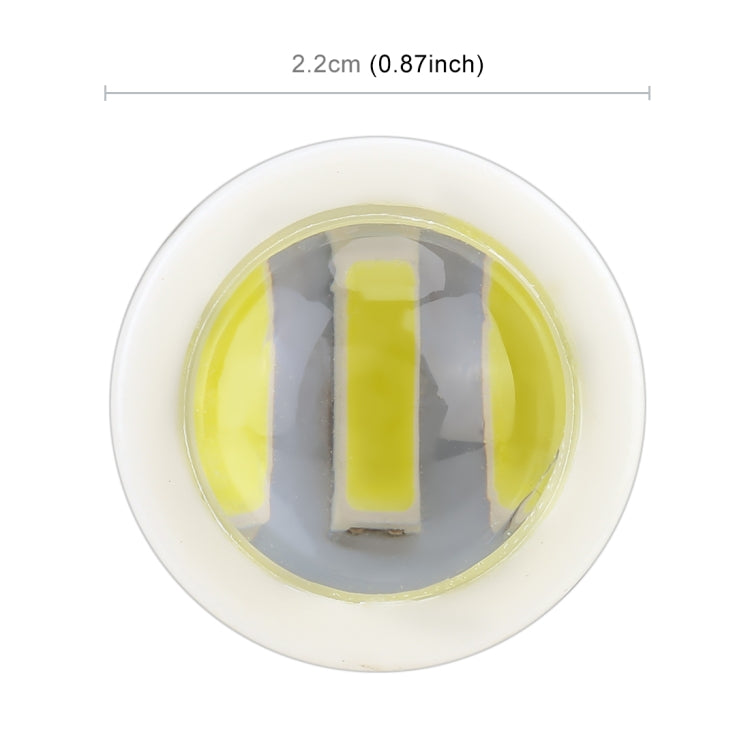 2 PCS 1156 / BA15S 4.5W DC 12V 6000K 290LM Car Auto Ceramics Turn Lights / Reversing Light 27LEDs SMD-7020 Lamps, with Projector Lens (White Light) - Brake Lights by PMC TechLife | Online Shopping South Africa | PMC TechLife | Buy Now Pay Later Mobicred