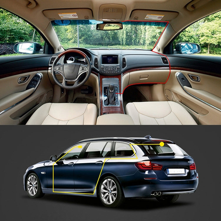 X96 4 inch 2.5D Full HD 1080P Multi-functional Smart Car Dual Lens Video Record Camera Support TF Card / Motion Detection - Car DVRs by PMC TechLife | Online Shopping South Africa | PMC TechLife | Buy Now Pay Later Mobicred