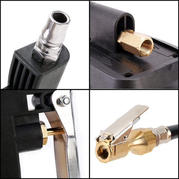 Car Multi-functional Digital LCD Display Tire Air Pressure Inflator Gauge Vehicle Tester Inflation Monitoring - Tire Pressure Gauges by PMC TechLife | Online Shopping South Africa | PMC TechLife | Buy Now Pay Later Mobicred