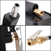 Car Multi-functional Digital LCD Display Tire Air Pressure Inflator Gauge Vehicle Tester Inflation Monitoring
