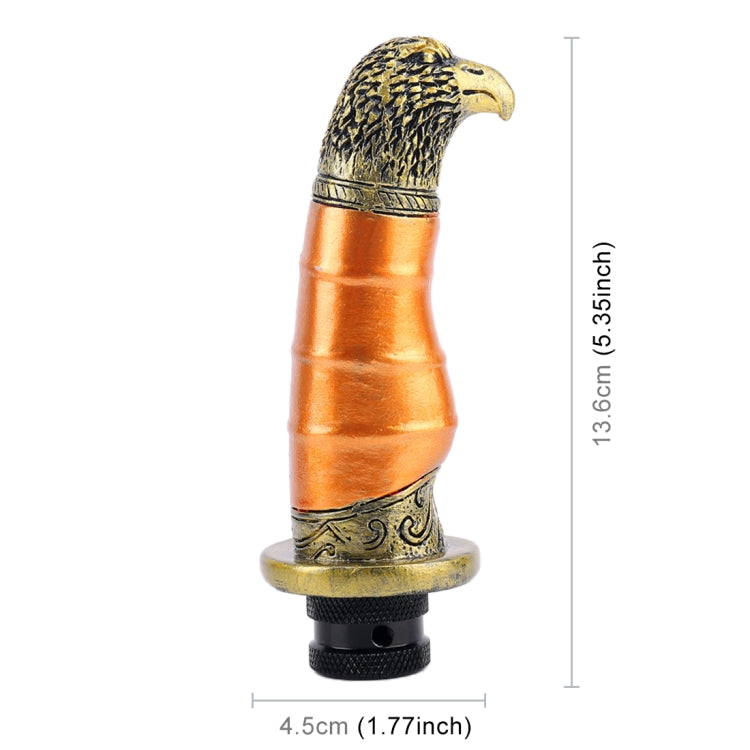 Universal Car Eagle Shape Metal Gear Shift Knob Modified Car Auto Transmission Shift Lever Knob(Gold) - Shift Knob by PMC TechLife | Online Shopping South Africa | PMC TechLife | Buy Now Pay Later Mobicred