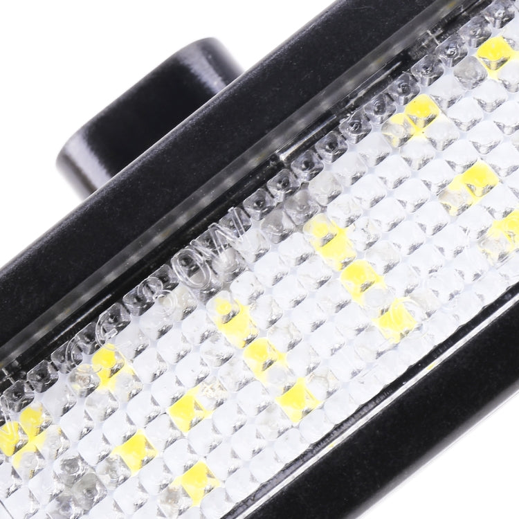 2 PCS DC 12V 3W 150LM 6000K LED License Plate Light 18LEDs SMD-3528 Bulbs Lamps for Ford Mustang 2010-2014 - License Plate Lights by PMC TechLife | Online Shopping South Africa | PMC TechLife | Buy Now Pay Later Mobicred