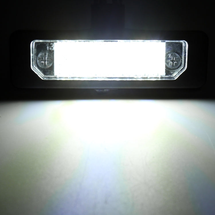 2 PCS DC 12V 3W 150LM 6000K LED License Plate Light 18LEDs SMD-3528 Bulbs Lamps for Ford Mustang 2010-2014 - License Plate Lights by PMC TechLife | Online Shopping South Africa | PMC TechLife | Buy Now Pay Later Mobicred
