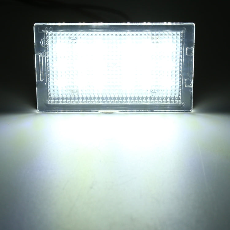 2 PCS DC 12V 3W 150LM 6000K LED License Plate Light 18LEDs SMD-3528 Bulbs Lamps for Land Rover - free shipping - PMC TechLife - Order now!