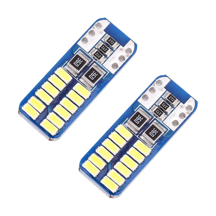 2 PCS T10 / W5W / 168 / 194 DC12V 1.4W 6000K 90LM 12LEDs SMD-3014 Car Reading Lamp Clearance Light, with Decoder - Clearance Lights by PMC TechLife | Online Shopping South Africa | PMC TechLife | Buy Now Pay Later Mobicred