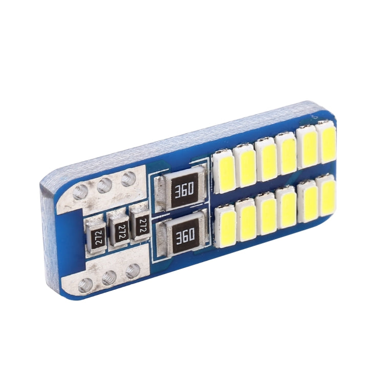 2 PCS T10 / W5W / 168 / 194 DC12V 1.4W 6000K 90LM 12LEDs SMD-3014 Car Reading Lamp Clearance Light, with Decoder - Clearance Lights by PMC TechLife | Online Shopping South Africa | PMC TechLife | Buy Now Pay Later Mobicred