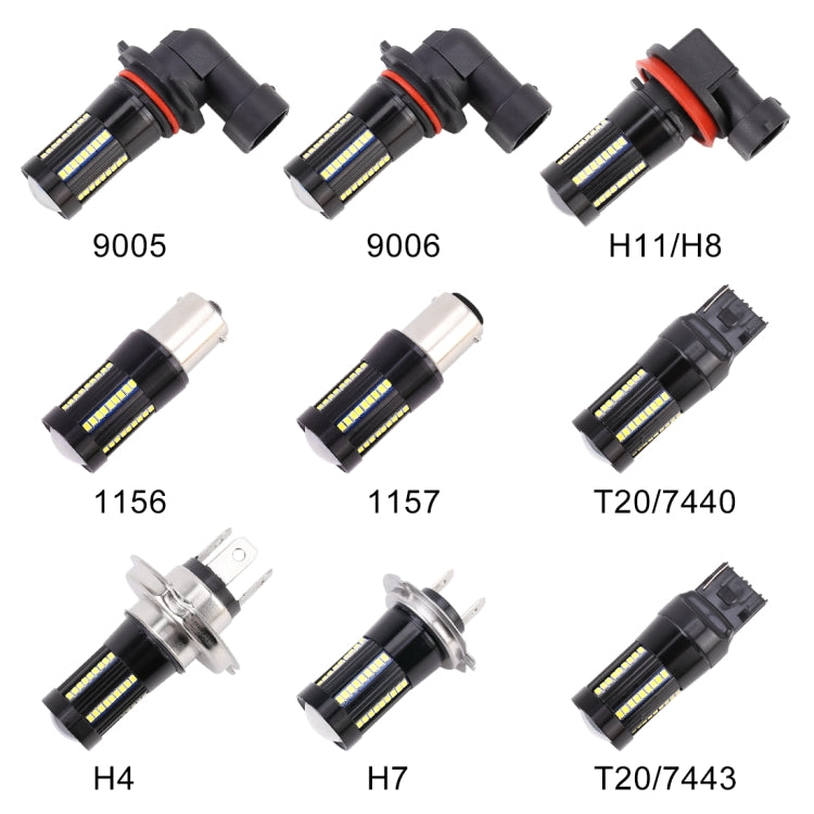 2 PCS 9005 DC9-16V / 8.2W / 6000K / 655LM Car Auto Fog Light 66LEDs SMD-2016 Lamps - Fog / Driving Lights by PMC TechLife | Online Shopping South Africa | PMC TechLife | Buy Now Pay Later Mobicred