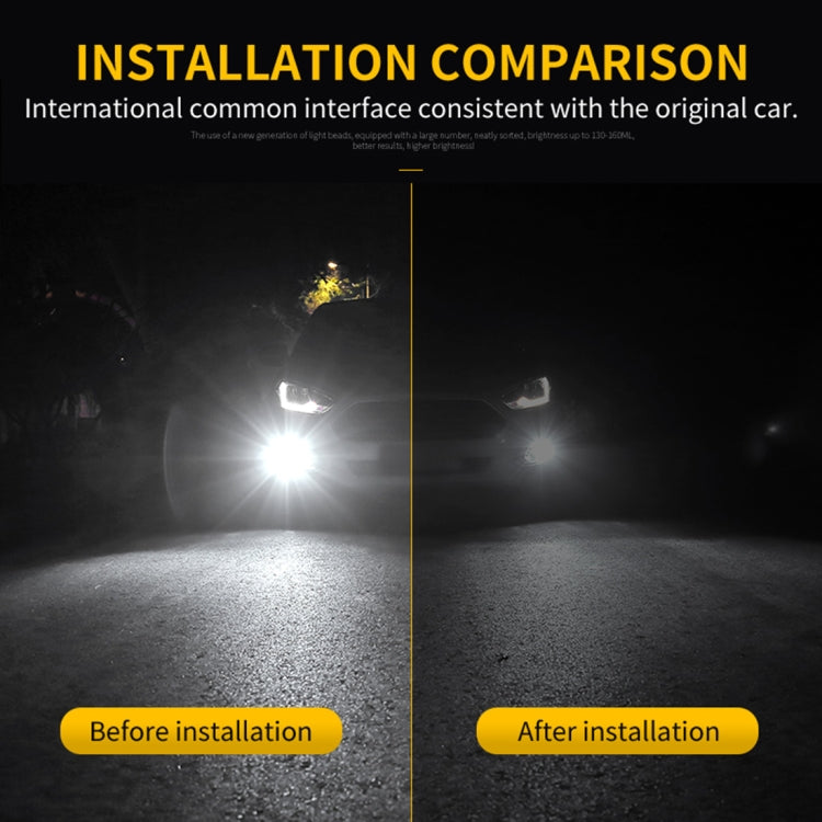 2 PCS H7 DC9-16V / 8.2W / 6000K / 655LM Car Auto Fog Light 66LEDs SMD-2016 Lamps - Fog / Driving Lights by PMC TechLife | Online Shopping South Africa | PMC TechLife | Buy Now Pay Later Mobicred