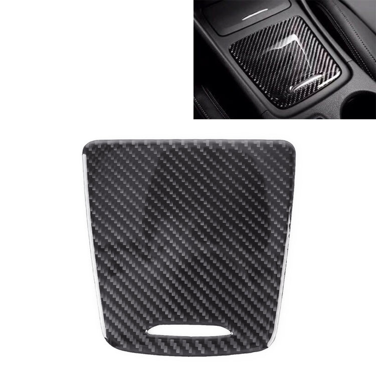 Car Carbon Fiber Storage Box Panel Decorative Sticker for Mercedes-Benz GLA 2015-2018 - Car Interior Mouldings by PMC Jewellery | Online Shopping South Africa | PMC Jewellery | Buy Now Pay Later Mobicred