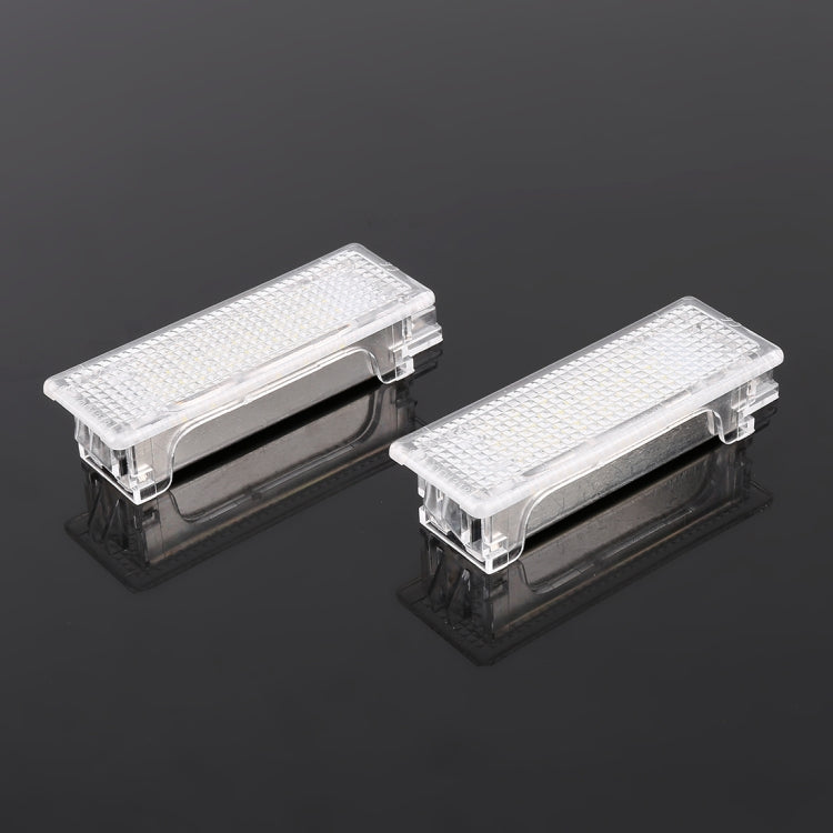 2 PCS LED Car DC 12V 1.5W 6000K 100LM Door Lights 18LEDs SMD-3528 Lamps for BMW E81(White Light) - Atmosphere lights by PMC Jewellery | Online Shopping South Africa | PMC Jewellery | Buy Now Pay Later Mobicred