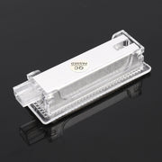 2 PCS LED Car DC 12V 1.5W 6000K 100LM Door Lights 18LEDs SMD-3528 Lamps for BMW E81(White Light)