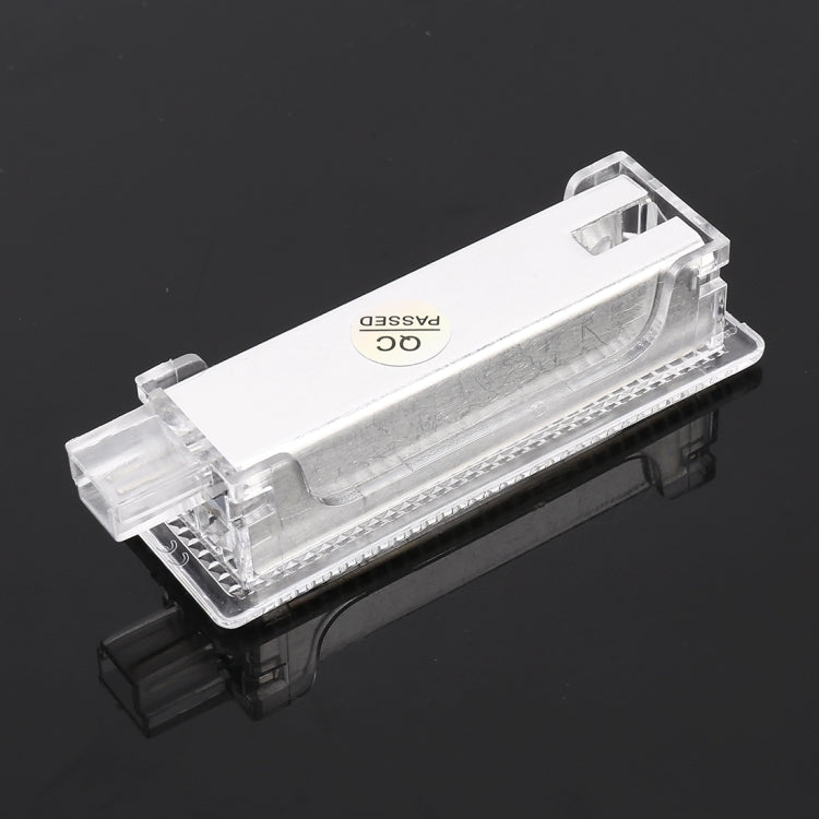 2 PCS LED Car DC 12V 1.5W 6000K 100LM Door Lights 18LEDs SMD-3528 Lamps for BMW E81(White Light)