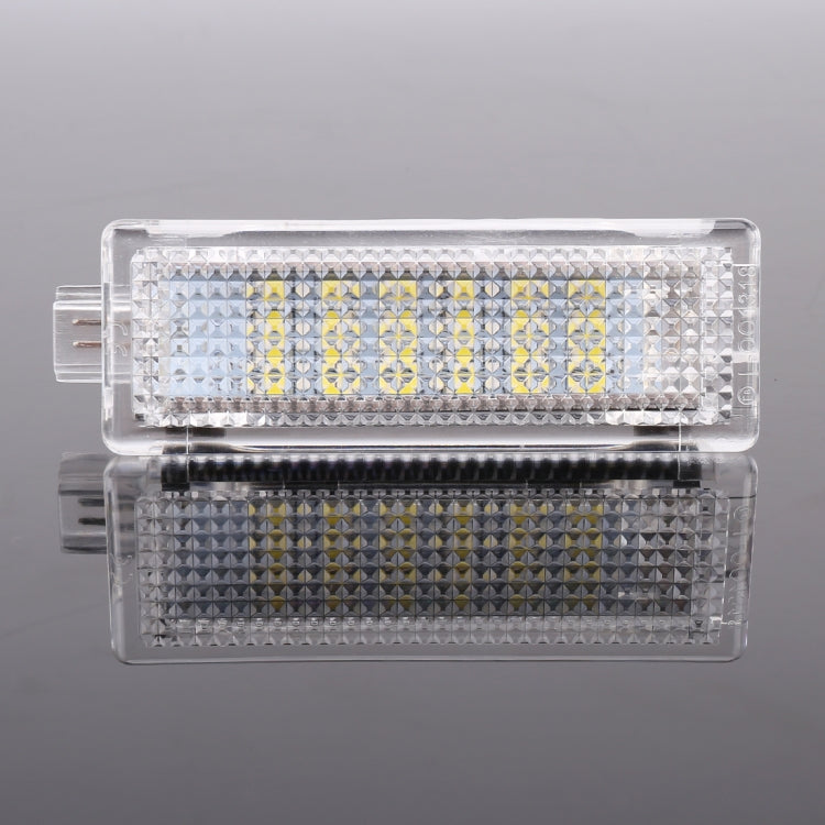 2 PCS LED Car DC 12V 1.5W 6000K 100LM Door Lights 18LEDs SMD-3528 Lamps for BMW E81(White Light) - Atmosphere lights by PMC Jewellery | Online Shopping South Africa | PMC Jewellery | Buy Now Pay Later Mobicred