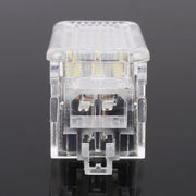 2 PCS LED Car DC 12V 1.5W Door Lights Lamps for Audi / Volkswagen(Blue Light)