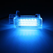 2 PCS LED Car DC 12V 1.5W Door Lights Lamps for Audi / Volkswagen(Blue Light)
