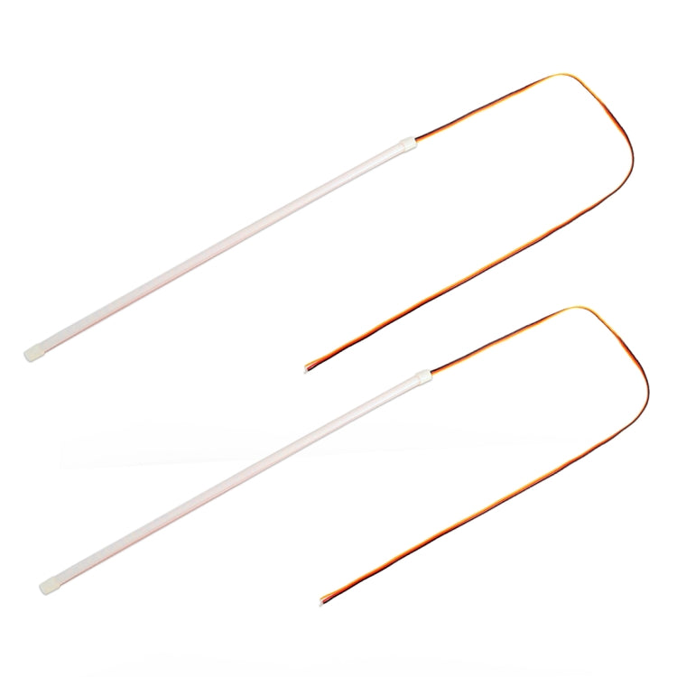 2 PCS 60cm DC12V 5W Ultra-thin Car Auto Double Colors Turn Lights / Running Lights (Turn Lights: Yellow Light; Running Lights: White Light) - Running Lights by PMC TechLife | Online Shopping South Africa | PMC TechLife | Buy Now Pay Later Mobicred
