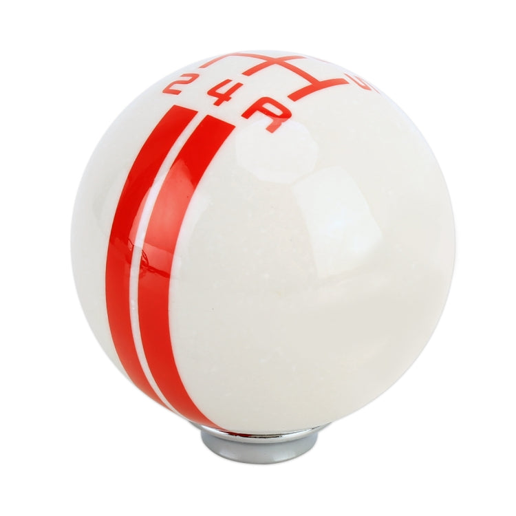 Universal Vehicle Ball Shape Modified Resin Shifter Manual 5-Speed Gear Shift Knob(Red) - Shift Knob by PMC TechLife | Online Shopping South Africa | PMC TechLife | Buy Now Pay Later Mobicred