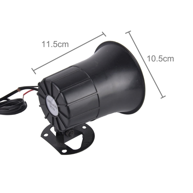 10W Super Power Electronic Wired Alarm Siren Horn for Home Alarm System, Wire Length: 65cm - Security Alarm System by PMC Jewellery | Online Shopping South Africa | PMC Jewellery | Buy Now Pay Later Mobicred