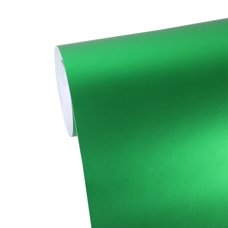 1.52m �� 0.5m Ice Blue Metallic Matte Icy Ice Car Decal Wrap Auto Wrapping Vehicle Sticker Motorcycle Sheet Tint Vinyl Air Bubble Free(Green)