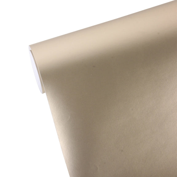 1.52m �� 0.5m Ice Blue Metallic Matte Icy Ice Car Decal Wrap Auto Wrapping Vehicle Sticker Motorcycle Sheet Tint Vinyl Air Bubble Free(Rose Gold)