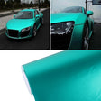 1.52m �� 0.5m Ice Blue Metallic Matte Icy Ice Car Decal Wrap Auto Wrapping Vehicle Sticker Motorcycle Sheet Tint Vinyl Air Bubble Free(Lake Blue) - Auto Film by PMC TechLife | Online Shopping South Africa | PMC TechLife | Buy Now Pay Later Mobicred