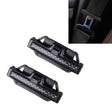 DM-013 2PCS Universal Fit Car Seatbelt Adjuster Clip Belt Strap Clamp Shoulder Neck Comfort Adjustment Child Safety Stopper Buckle(Black) - Seat Belts & Padding by PMC TechLife | Online Shopping South Africa | PMC TechLife | Buy Now Pay Later Mobicred