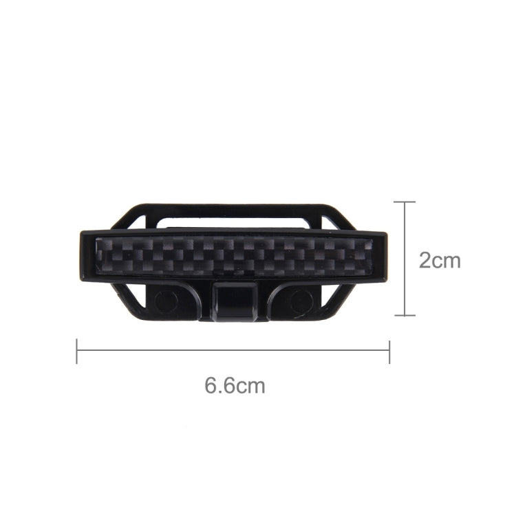 DM-013 2PCS Universal Fit Car Seatbelt Adjuster Clip Belt Strap Clamp Shoulder Neck Comfort Adjustment Child Safety Stopper Buckle(Black) - Seat Belts & Padding by PMC TechLife | Online Shopping South Africa | PMC TechLife | Buy Now Pay Later Mobicred