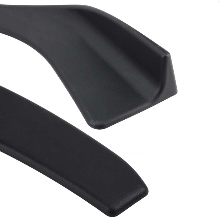 2 PCS Universal Fit Car Front Bumper Spoiler Lip Splitter Diffuser SUV ABS Front Shovel, Length: 74cm - Bumper by PMC TechLife | Online Shopping South Africa | PMC TechLife | Buy Now Pay Later Mobicred