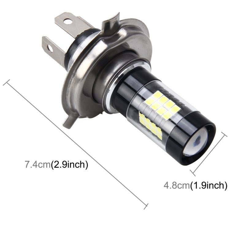 H4 7W 420LM 6000K Car Fog Lights with 42 SMD-3528 LED  Lamps, DC 12V(White Light) - Fog / Driving Lights by PMC TechLife | Online Shopping South Africa | PMC TechLife | Buy Now Pay Later Mobicred